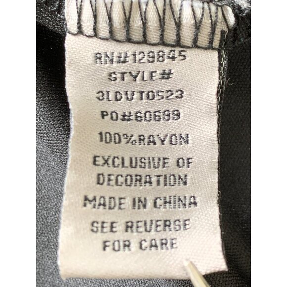 Lacy Black Cap Sleeve Mini Tunic Dress By Baileyblue Size L Junior RY10375 EUC - Picture 4 of 11